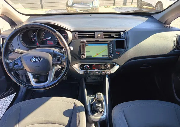 kia Kia Rio cena 26400 przebieg: 124184, rok produkcji 2014 z Łask